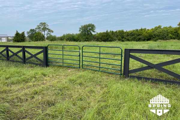 Ranch fence and gate
